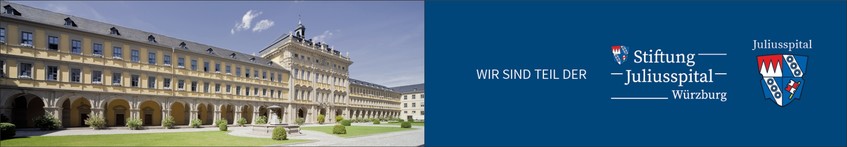 Abbildung Juliusspital. Wellhöfer steht zu seiner Verantwortung für Soziales: Seit 2011 Teil der Stiftung Juliusspital.