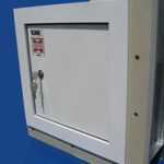 Foto Kniestocktüre mit FeuerSchutz FS30 2S